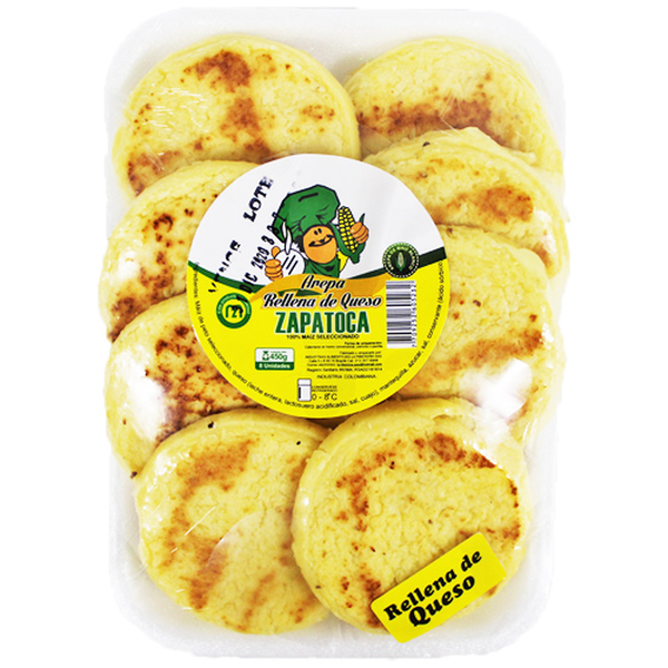 Zapatoca Arepa Rellena de Queso 450 g