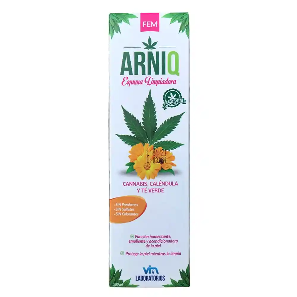 Arniq Espuma Limpiadora Fem 150 mL