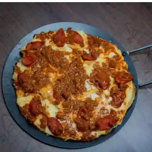 Pizza Carnes Familiar