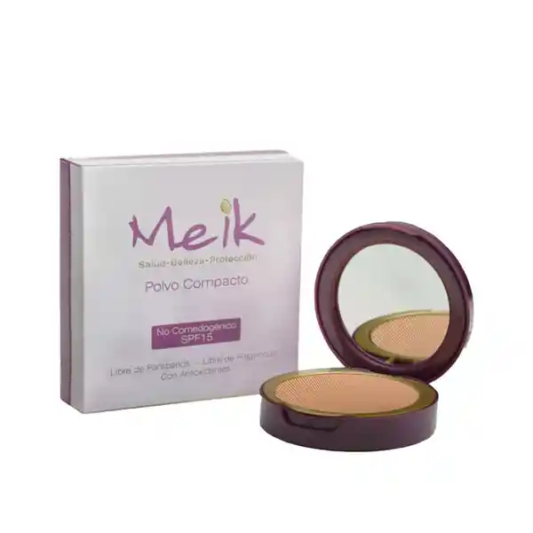 Novum Comercializadora Polvo Facial Compacto Oscuro Meik