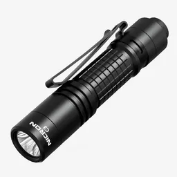 Nicron Linterna de Bolsillo Negra