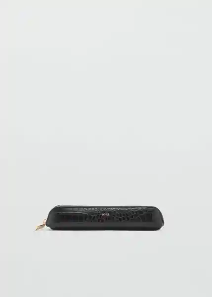 Estuche Leonor Negro Talla 99 Mujer Mango