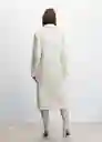 Abrigo Mua Crudo Talla 18 Mujer Mango
