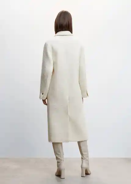 Abrigo Mua Crudo Talla 18 Mujer Mango