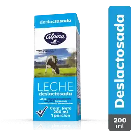 Caja Leche Alpina Deslactosada X200ml