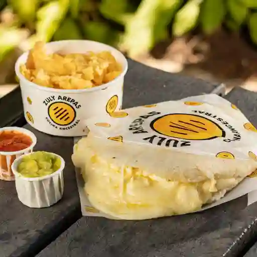 La 2 quesos con huevo