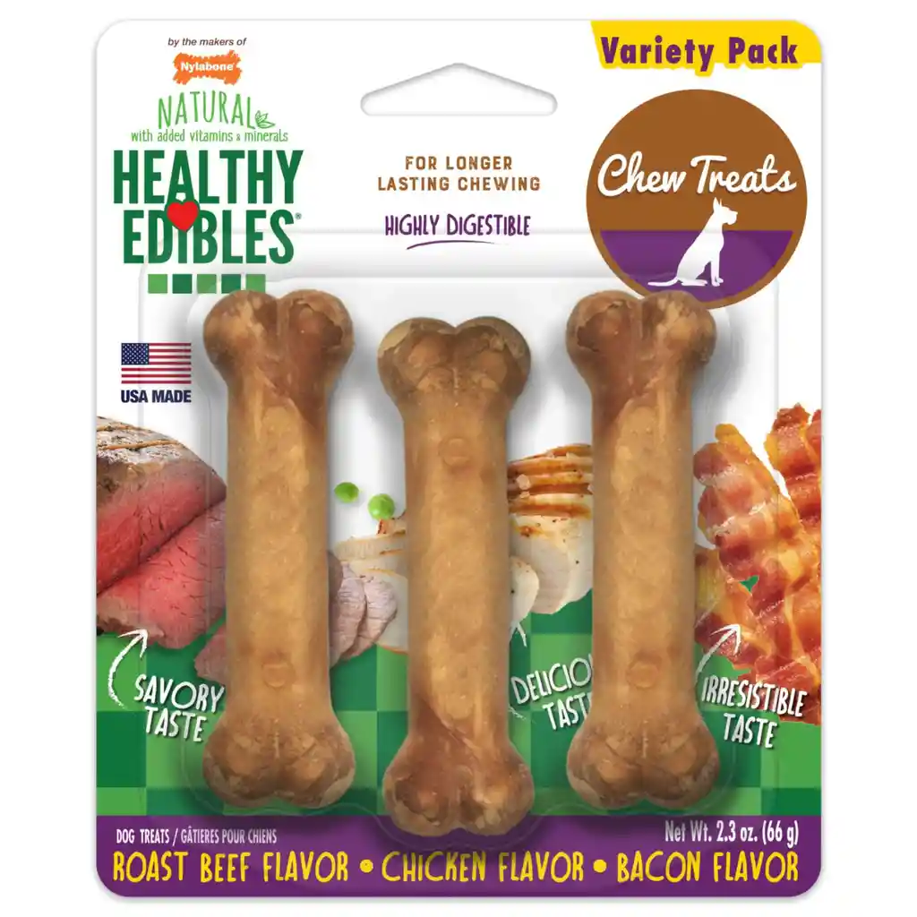 Nylabone - Snack Longer Lasting Variety