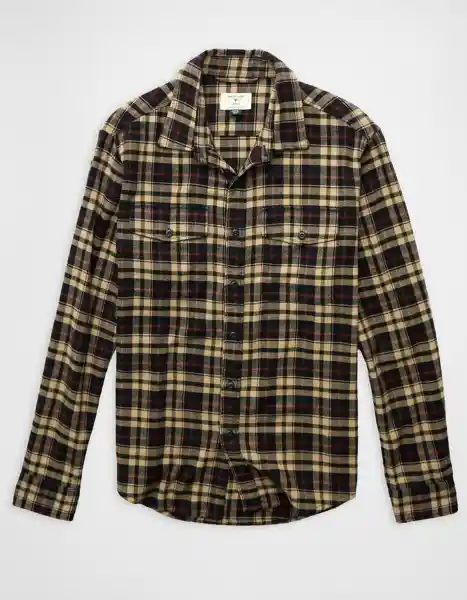 Camisa Hombre Azul Talla SMALL 2821406 American Eagle