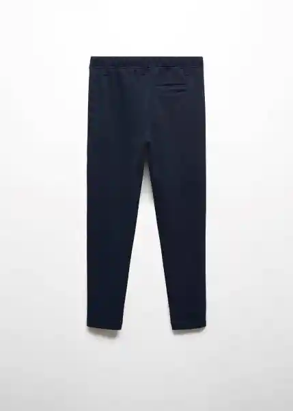 Pantalón Cugat Navy Talla 07 Niños Mango