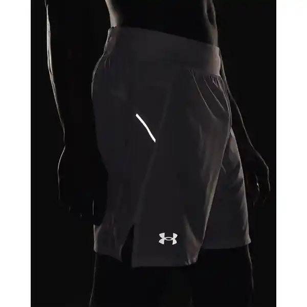 Under Armour Short Launch Elite 7 Hombre Blanco Talla LG