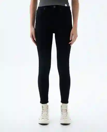 Jean Mujer Negro Talla 8 330F702_NEG194004 Chevignon