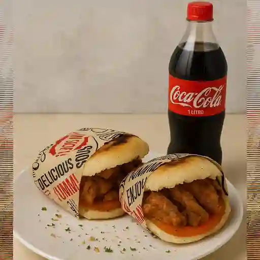 Combo pareja churrasco pollo