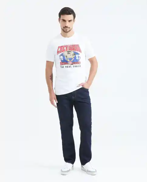 Camiseta Graphic - Togs Blanco 0 Claro XS Chevignon