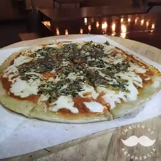 Porción de Pizza Al Pesto