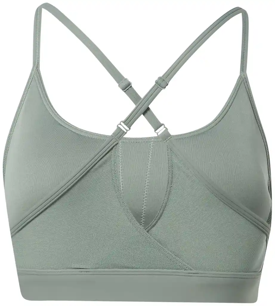 Reebok Camiseta Lux Strappy Bra Mujer Verde Talla XS Ref: HT6146