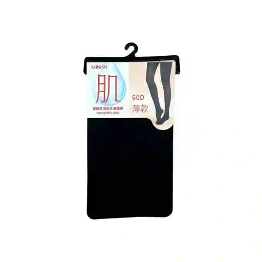 Pantimedia Control Abdominal y Levanta Gluteo 60D Serie Miniso
