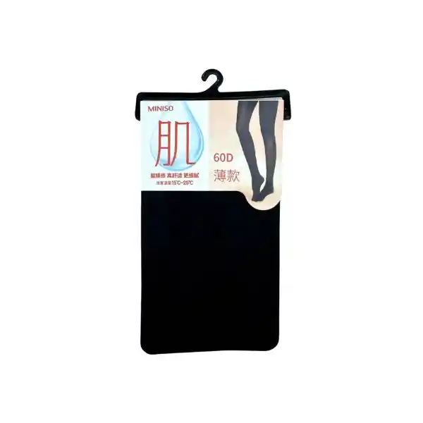 Pantimedia Control Abdominal y Levanta Gluteo 60D Serie Miniso