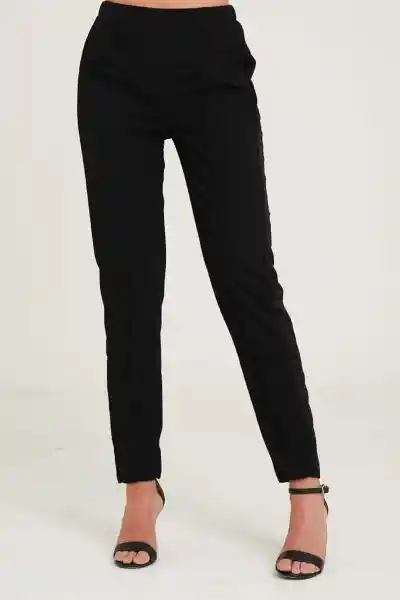 Pantalón Ibiza Vena Color Negro Talla 12 Ragged