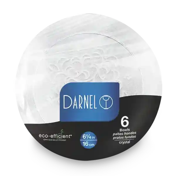 Darnel Plato Cristal16 cm