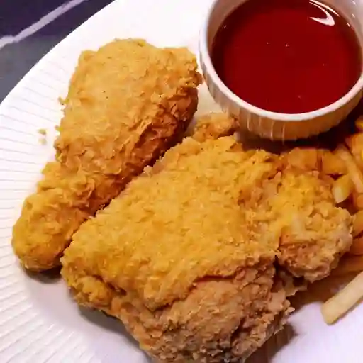 Presa de pollo adicional