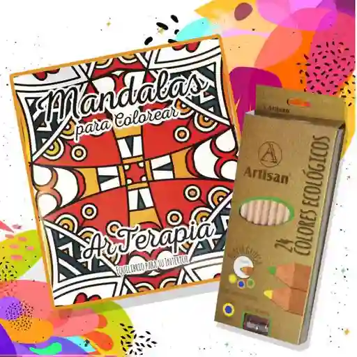 Artisan Mándalas Para Colorear N1
