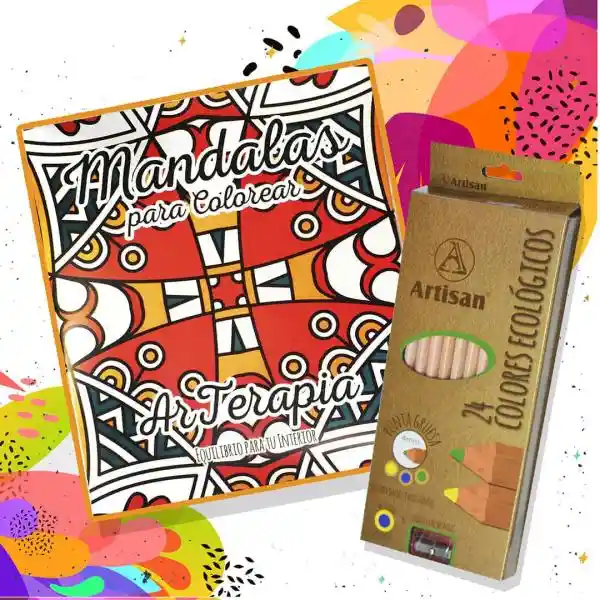 Artisan Mándalas Para Colorear N1