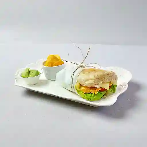 Sándwich de Pollo Desmechado