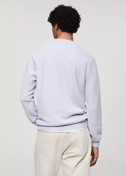 Jersey Ten Lila Talla S Hombre Mango