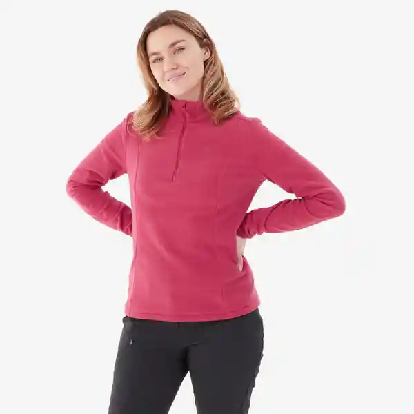 Quechua Buzo Polar Térmico Mujer Rosado Talla M MH100