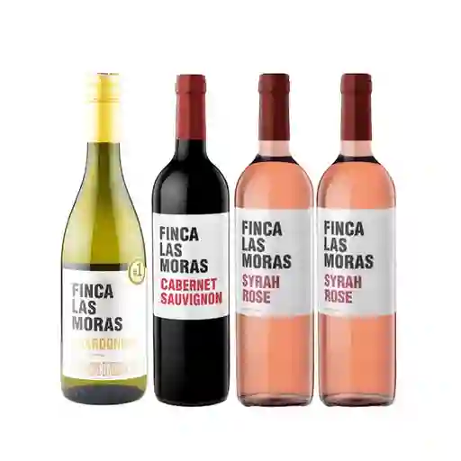 Combo Finca Las Moras Vino Blanco Chardonnay + Finca Las Moras