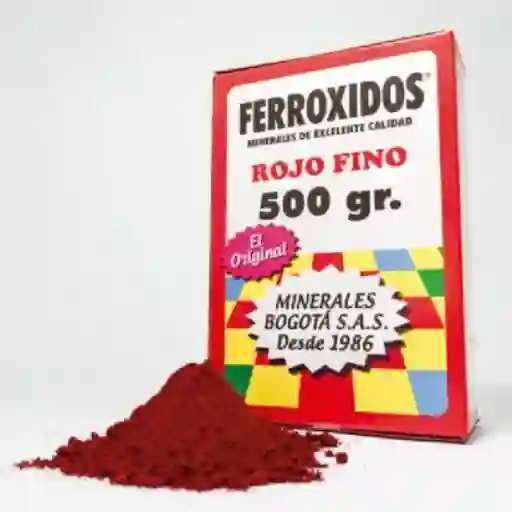 Caribe Mineral Corriente Ferroxido Rojo