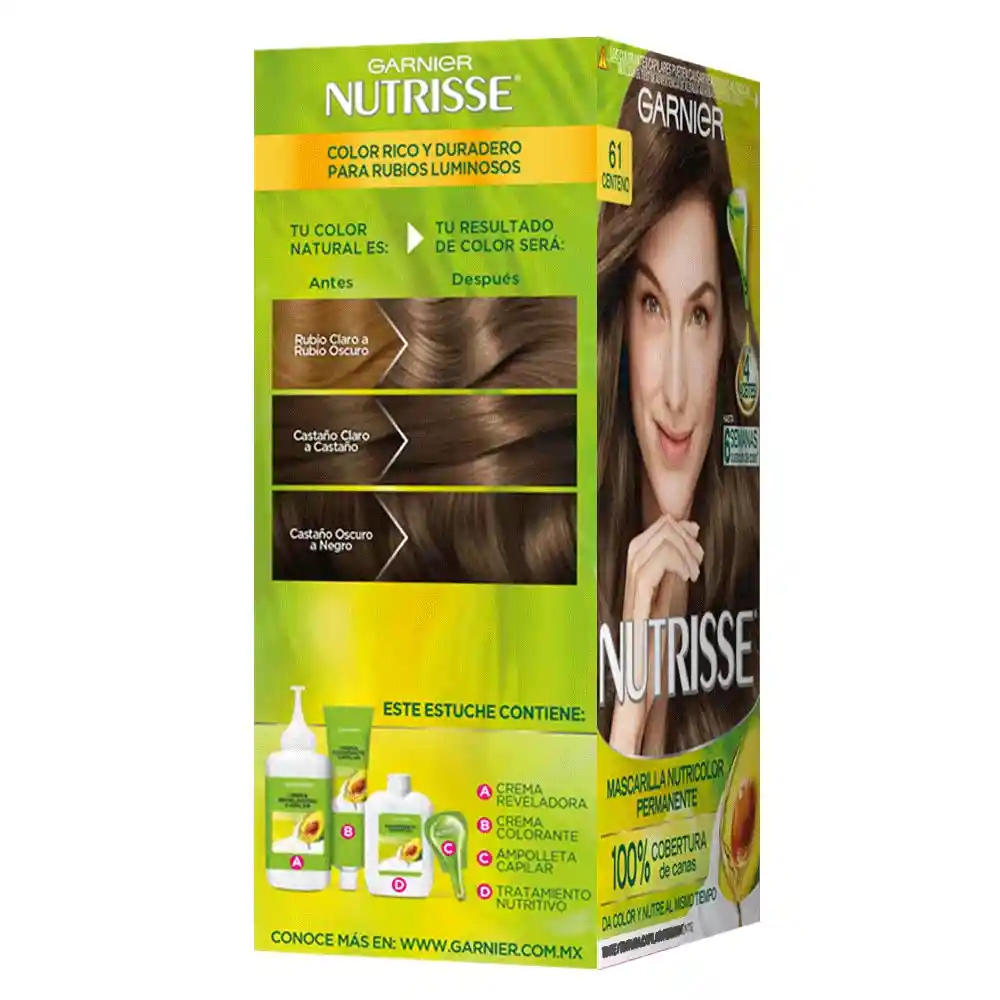 Garnier-Nutrisse Tinte Permanente Centeno 61