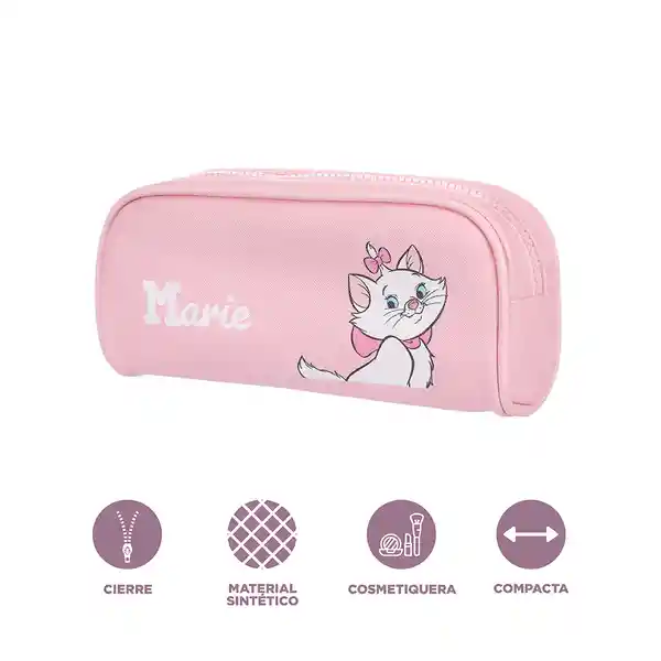 Cosmetiquera Grande Disney Cat Colección Marie Rosa Miniso