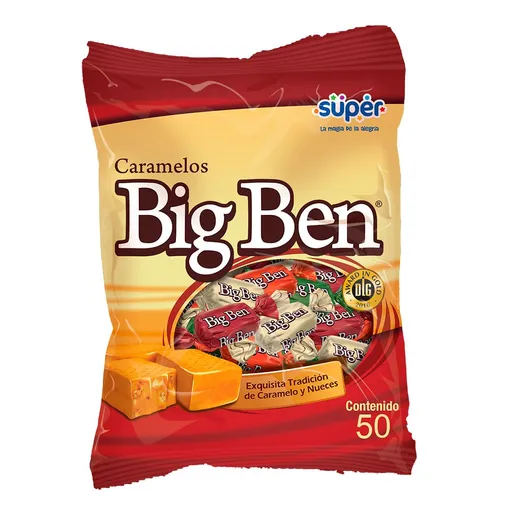Big Ben Caramelos Caramelo y Nueces
