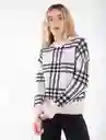 Abrigo De Botones Crudo Preteñido Talla L Mujer Naf Naf