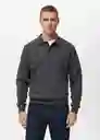 Buzo Sudadera Bola Gris Oscuro Vigore Talla M Hombre Mango