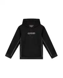 Hoodie Racing Piping Masculino Negro Sombrio Talla S Chevignon