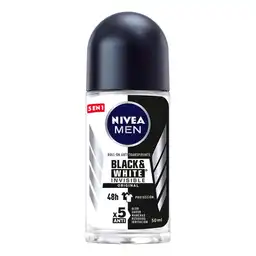 Nivea Men Antitranspirante Black & White Invisible Roll On