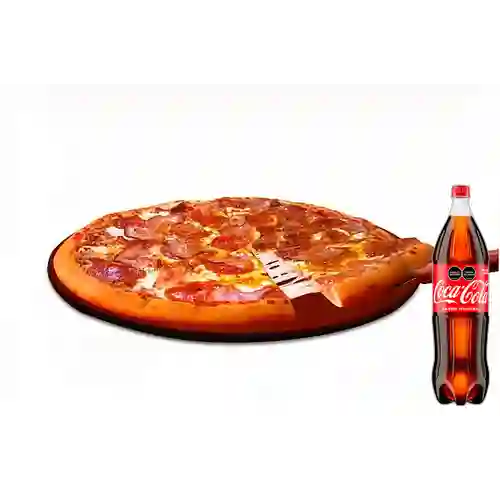 Combo Pizza Duo Dinámico + Coca Cola Original 1.5 L
