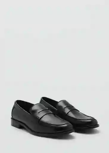 Zapatos Parismo Negro Talla 41 Hombre Mango