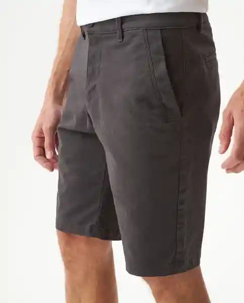 Short Utility Details Gris Regaliz Ultraoscuro 36 Chevignon