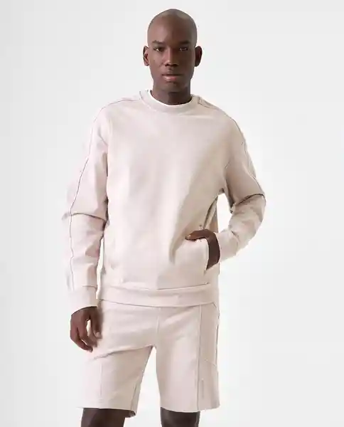 Buzo Hombre Gris Talla M 882G030_GRI144203 Americanino