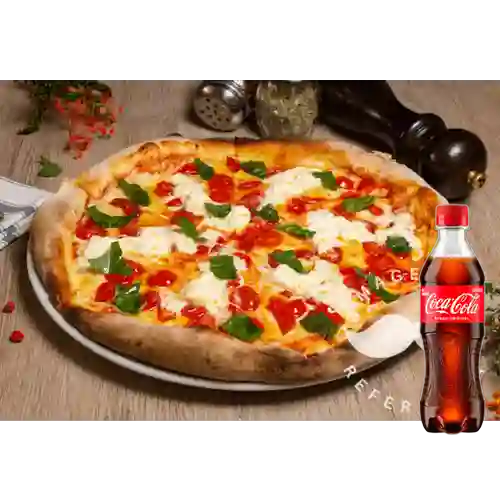 Combo Pizza Margarit + Coca Cola Original 400 ml