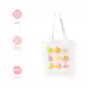 Bolso de Compras Flores Serie Rosa y Amarillo Miniso