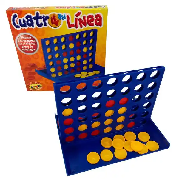 Juego de Mesa Habilidad Cuatro en Línea Toyng