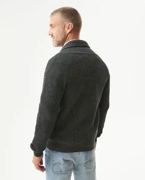 Cárdigan Heritage Verde Gablete Ultraoscuro Talla M Chevignon