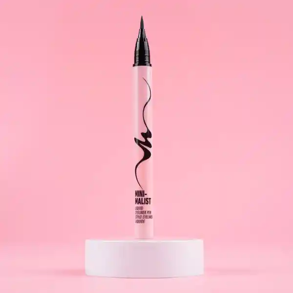 Lápiz Delineador Ojos Líquido Black Serie Minimalist 01 Miniso