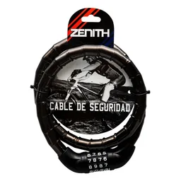 Zenith Cable de Seguridad 42B Con Clave 9856