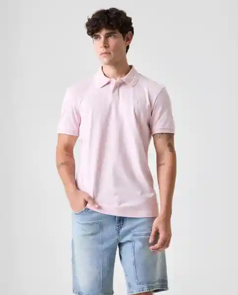 Camiseta Polo Hombre Rosado T. S 802G004_ROS132004 Americanino