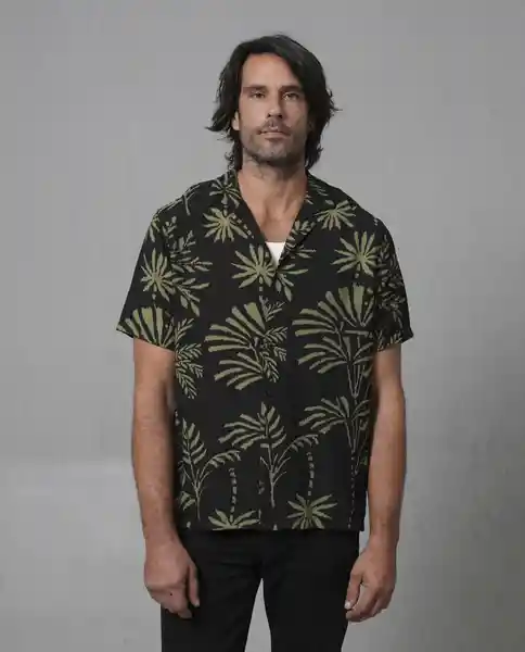 Camisa Hombre Negro Talla L 119G000_NEG194007 Rifle